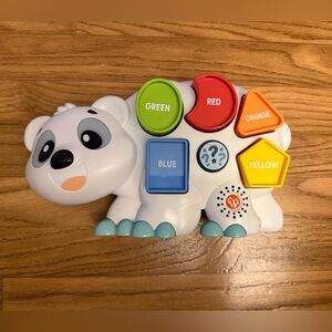 Fisher-Price Puzzlin’ Polar Bear Linkimal Learning Toy with Lights & Music 18M+